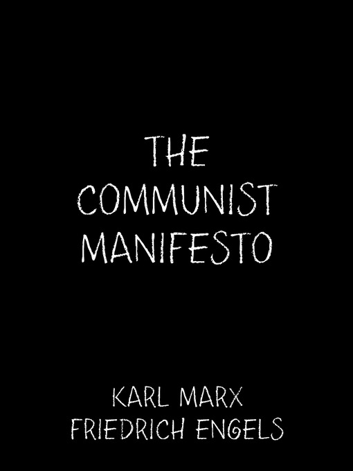 Title details for The Communist Manifesto by Karl  Marx - Available